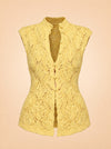 Blaise Knit Top ghost_front