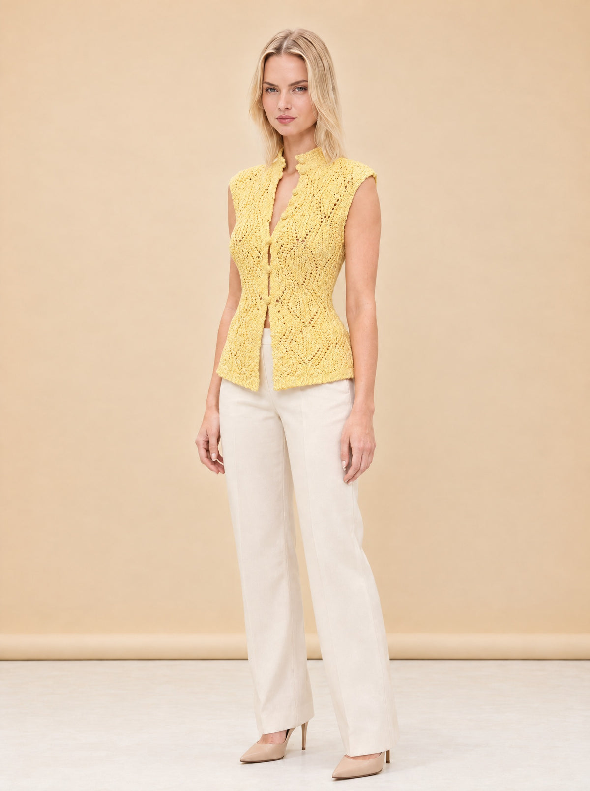 Blaise Knit Top model_front_3