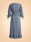 Blue and pink dress ghost_back