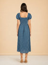 Blue dress model_back