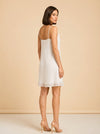 Bridal dress floral (white) model_over_shoulder