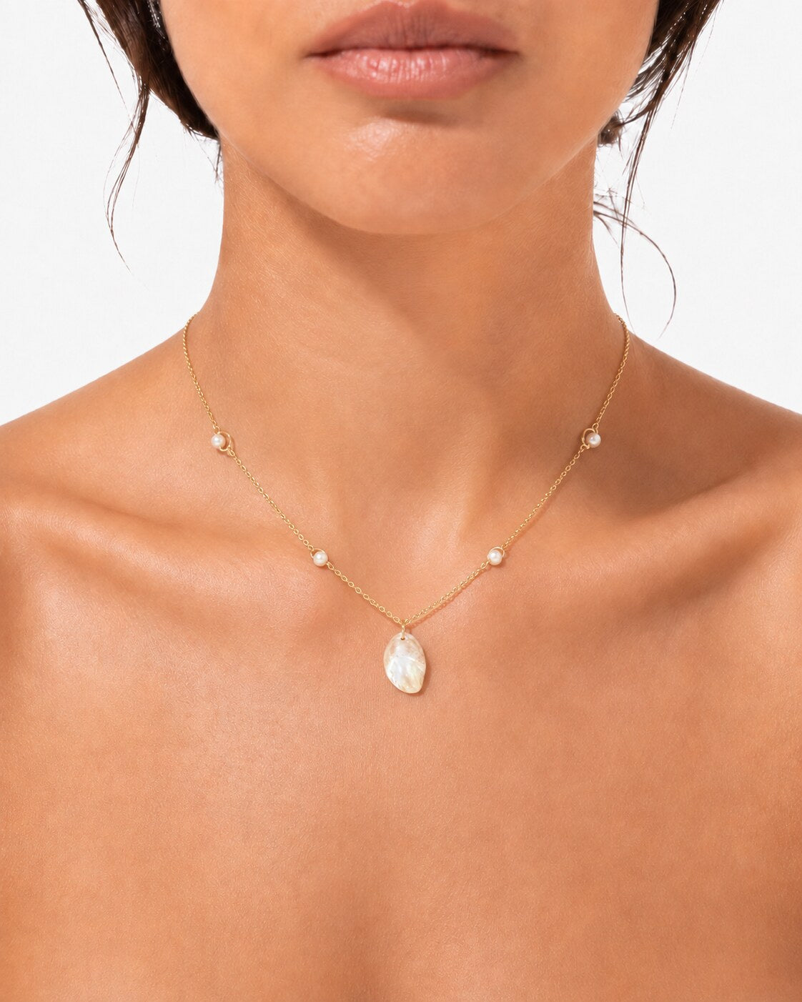 Charlotte Necklace — Classic Charlotte shell jewelry