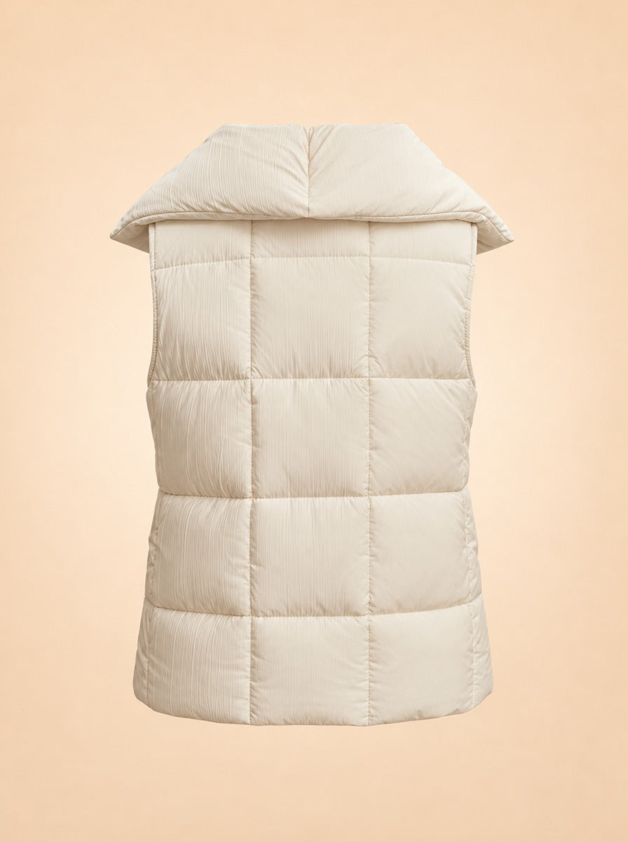 Chiara Padded Gilet ghost_back
