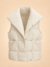 Chiara Padded Gilet ghost_front