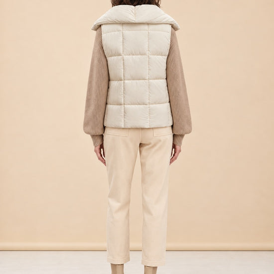 Chiara Padded Gilet model_back