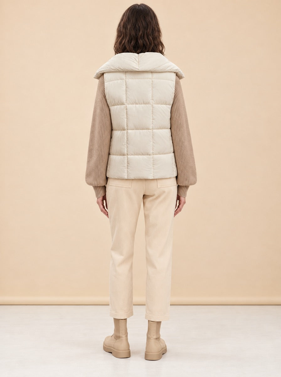 Chiara Padded Gilet model_back