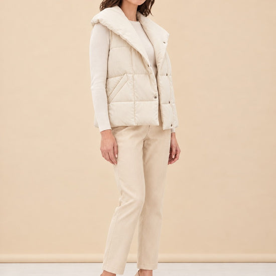 Chiara Padded Gilet model_front_2