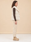 Chiara Padded Gilet model_side