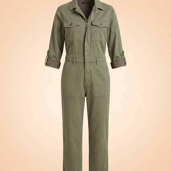 Citizens of Humanity Marta Utility Jumpsuit ghost_front