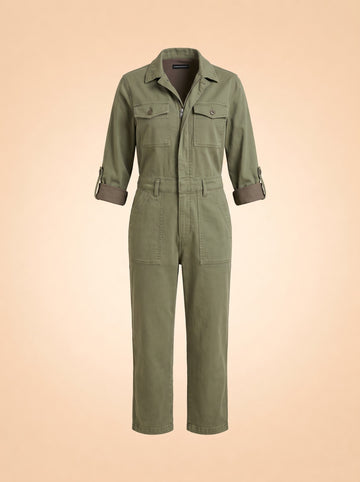 Citizens of Humanity Marta Utility Jumpsuit ghost_front