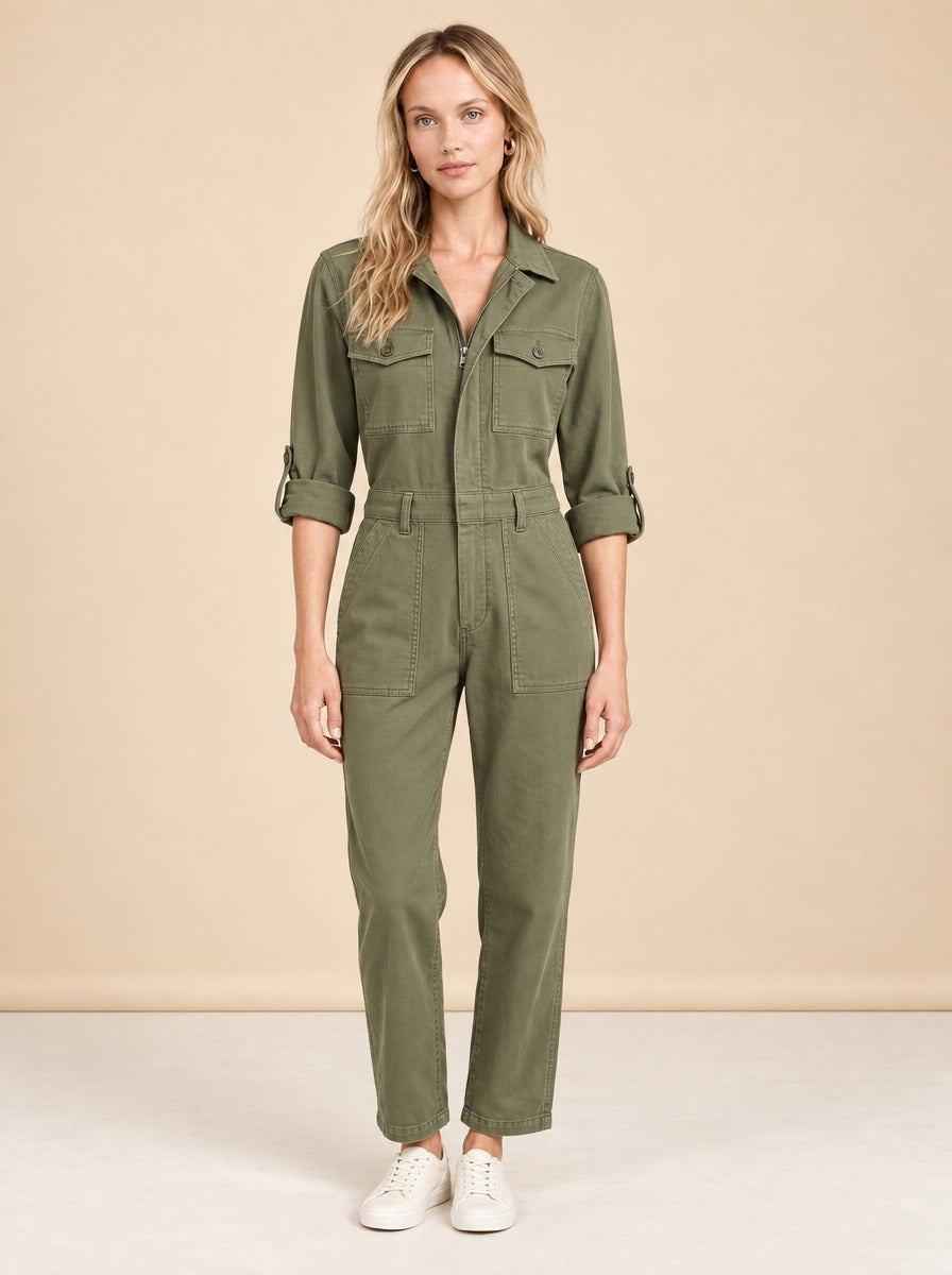 Citizens of Humanity Marta Utility Jumpsuit model_front