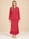 Petit Palm Shirt & Ruffle Pareo Set