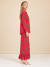 Petit Palm Shirt & Ruffle Pareo Set