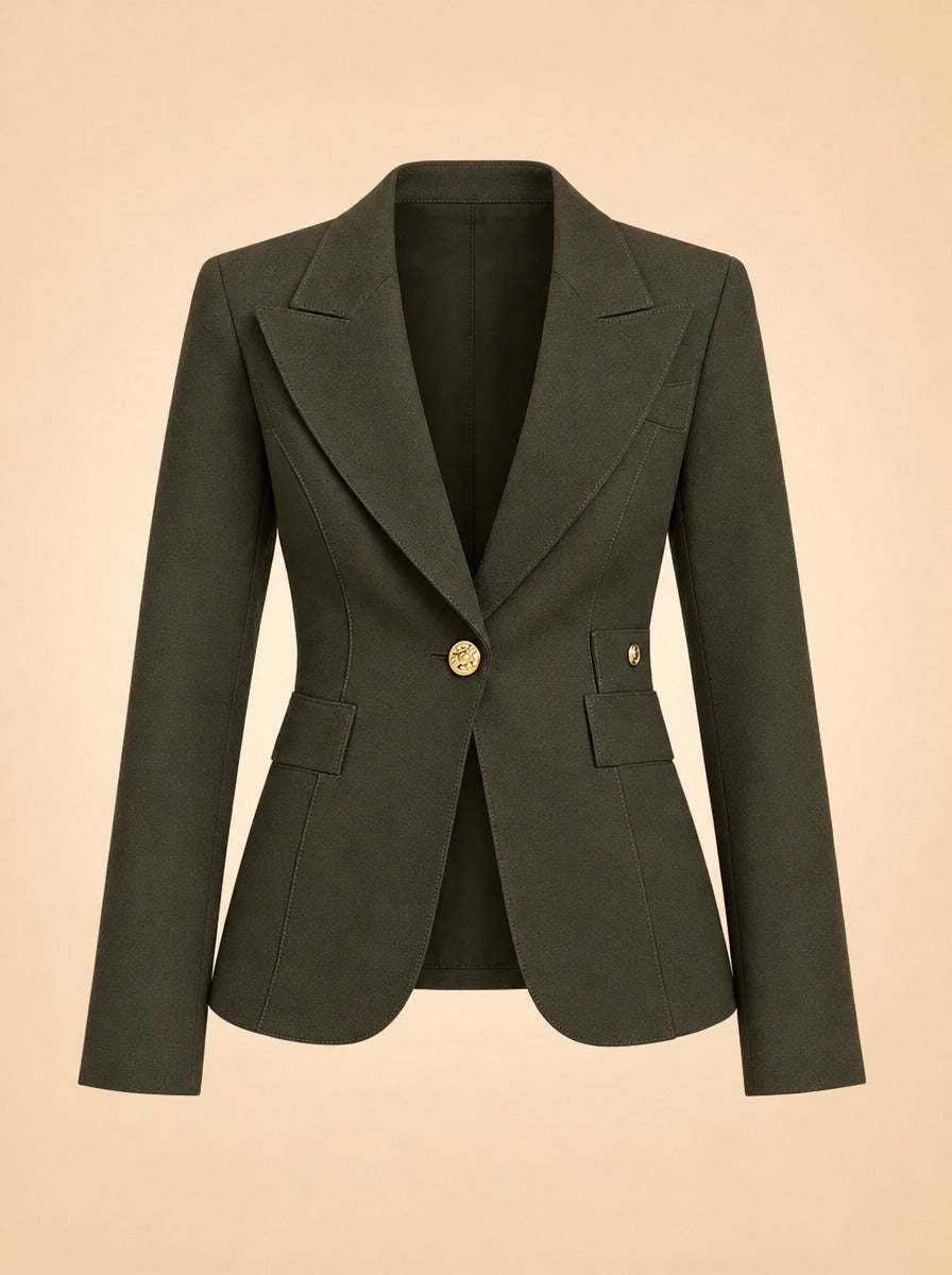 Classic Duchess Blazer ghost_front