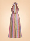 Copacabana Halter Midi Dress ghost_back