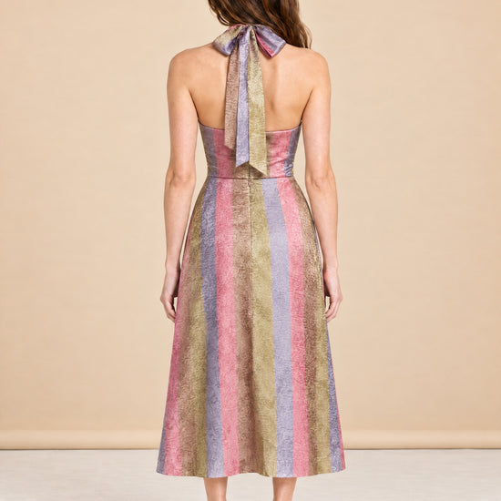 Copacabana Halter Midi Dress model_back