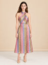 Copacabana Halter Midi Dress model_front