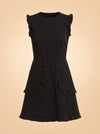 Crew Neck Mini Dress ghost_front