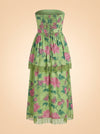 DAISY DRESS IN GARDENIA FLORAL ghost_back