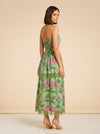 DAISY DRESS IN GARDENIA FLORAL model_over_shoulder
