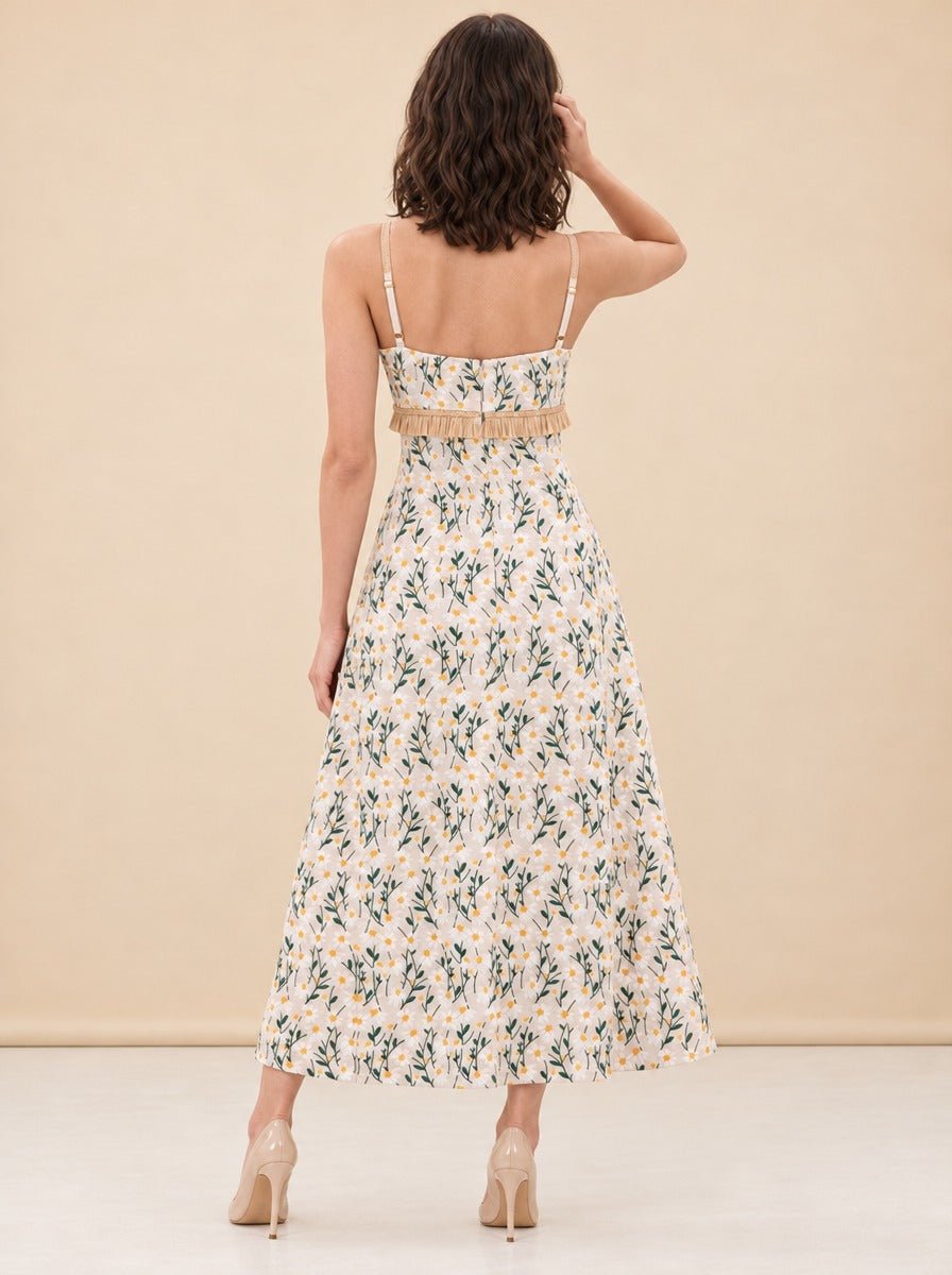 Daisy Meadow Salvador Midi Dress model_back