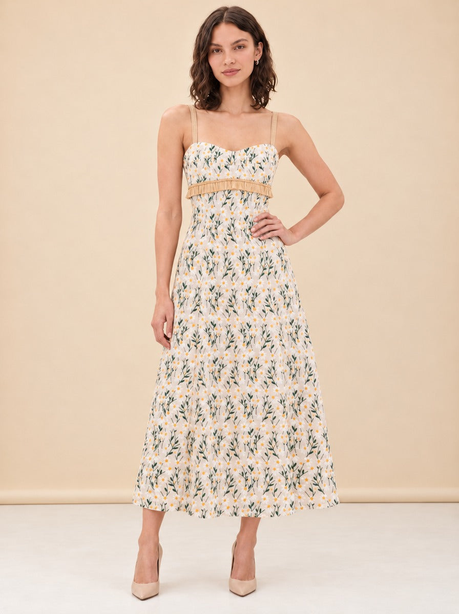 Daisy Meadow Salvador Midi Dress model_front_3