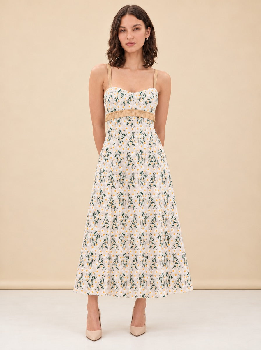 Daisy Meadow Salvador Midi Dress model_front