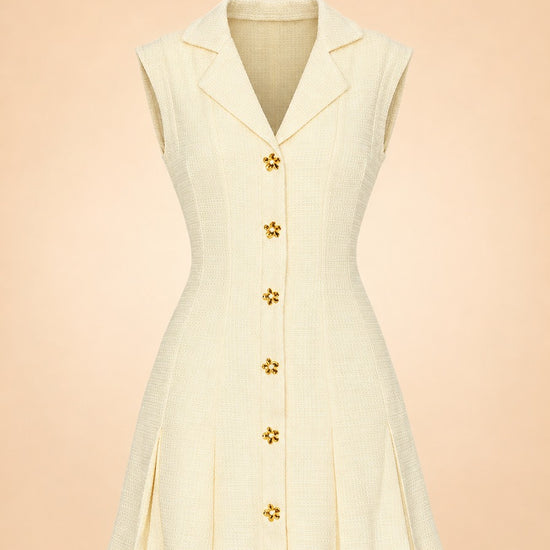 Dannie Dress ghost_front