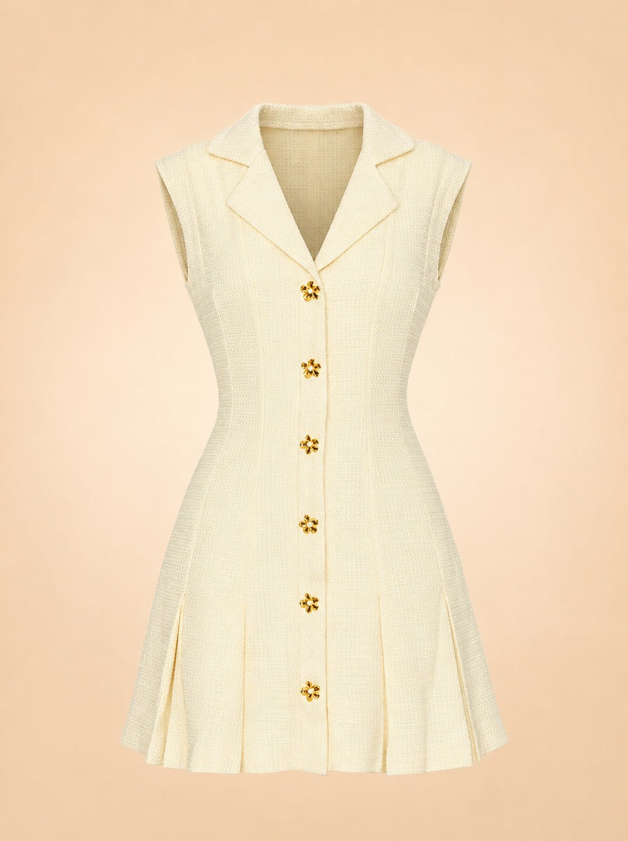 Dannie Dress ghost_front