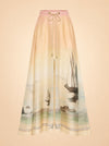 Deep Water Bodysuit & Parachute Maxi Skirt Set