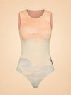DEEP WATER ROUND NECK BODYSUIT ghost_front