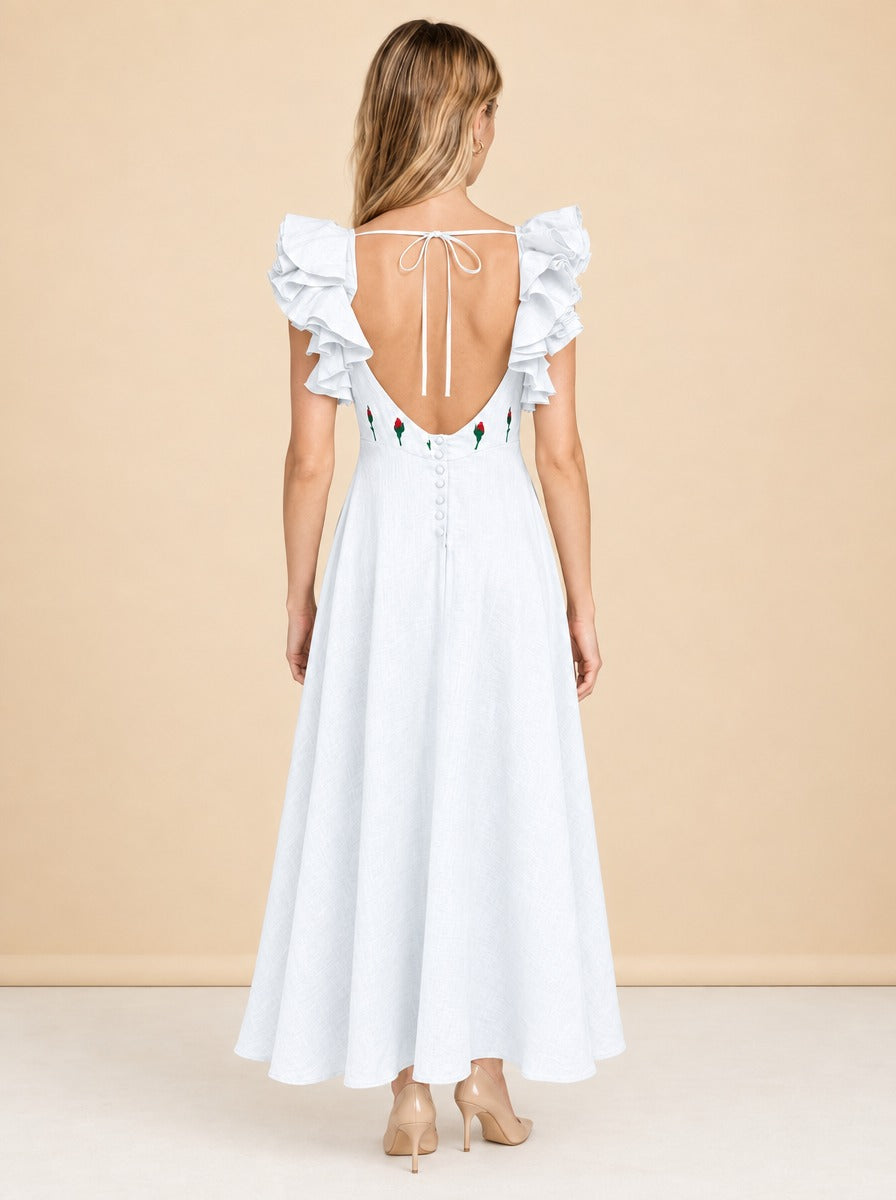 DEMRE DRESS (Kajou Collection) model_back