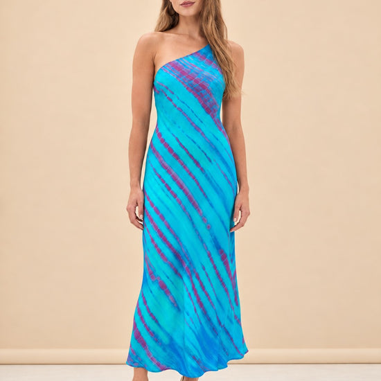 Doutzen - Tie Dye Blue model_front