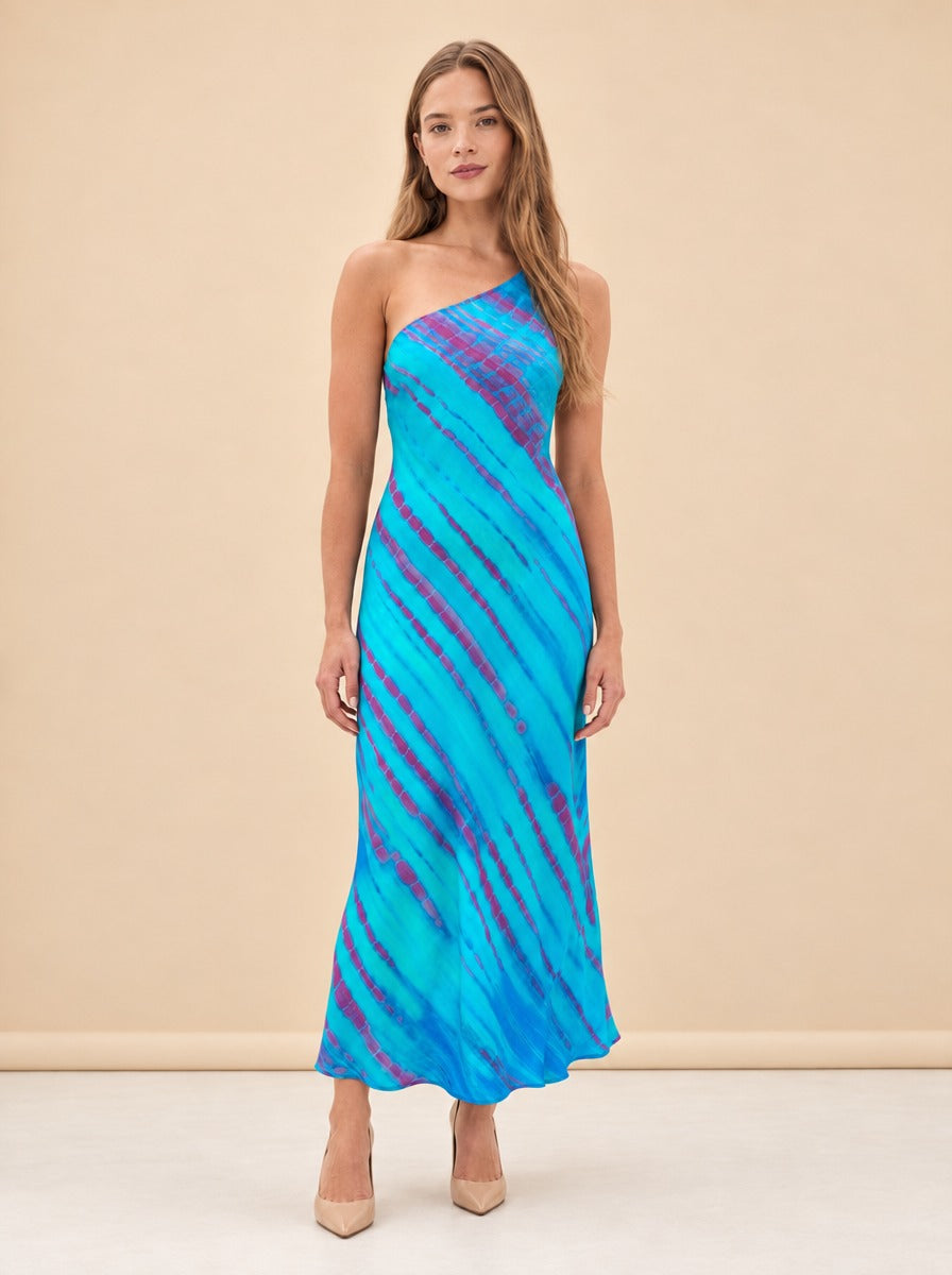 Doutzen - Tie Dye Blue model_front