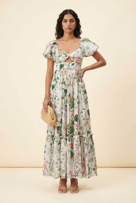 Peyton Gown Maxi Dress - Model #1