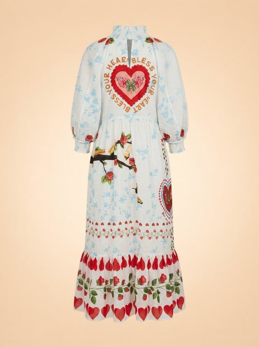 Eliza Dress ghost_back