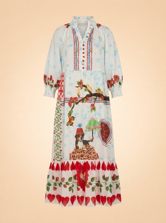 Eliza Dress ghost_front
