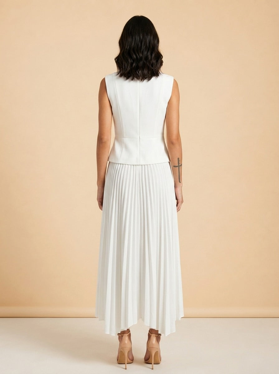 Ellenbrook Linen-Blend Gown — Acler