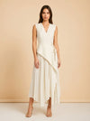 Ellenbrook Linen-Blend Gown — Acler