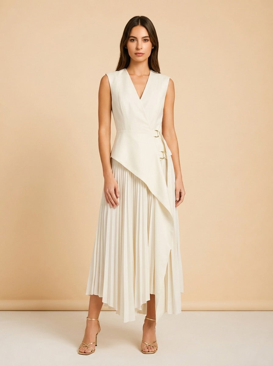 Ellenbrook Linen-Blend Gown — Acler