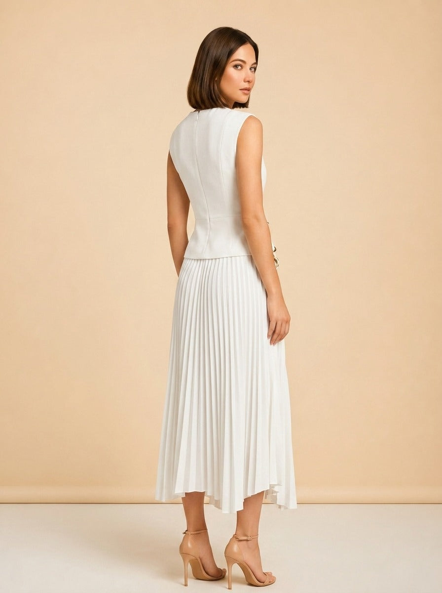Ellenbrook Linen-Blend Gown — Acler