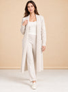 Elongated Embroidered Coat model_front_3