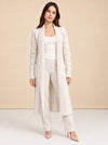 Elongated Embroidered Coat model_front