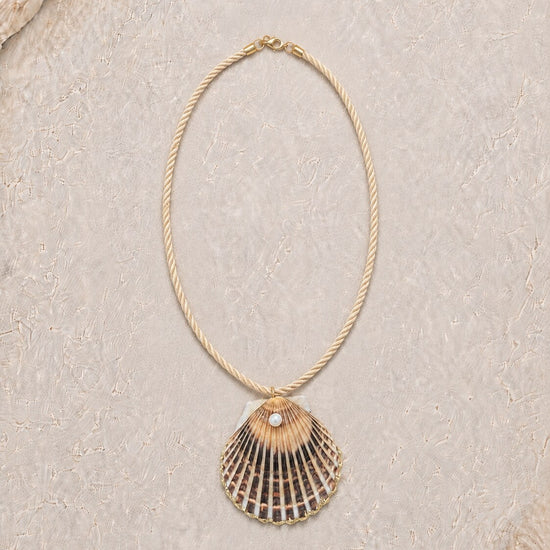Emma Pendant — Classic Charlotte shell jewelry