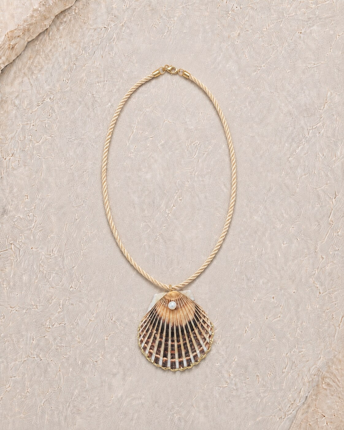 Emma Pendant — Classic Charlotte shell jewelry