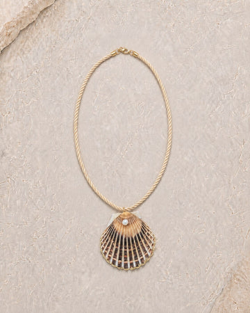 Emma Pendant — Classic Charlotte shell jewelry