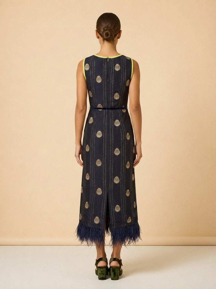 Fête Feather Dress — Buggy