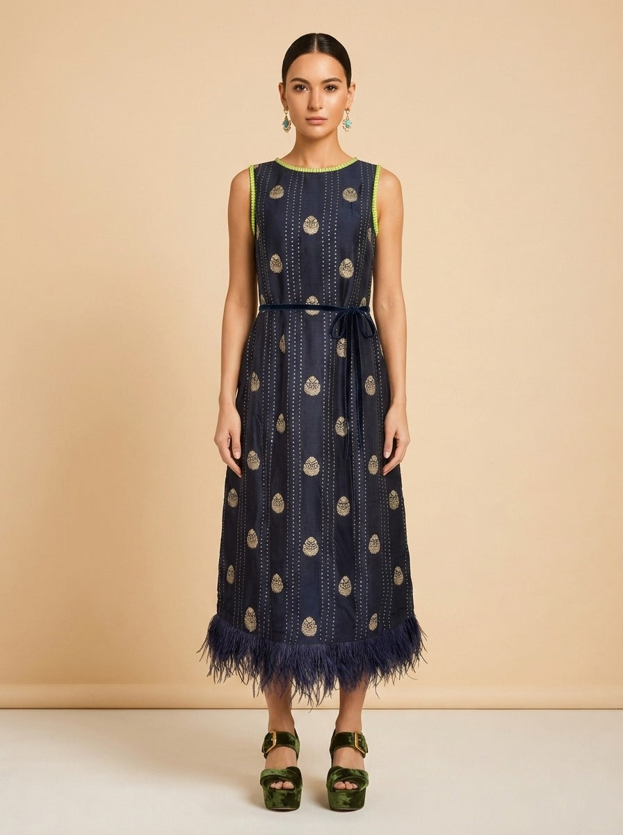 Fête Feather Dress — Buggy