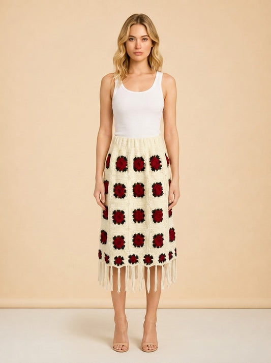 Fall skirt model_front