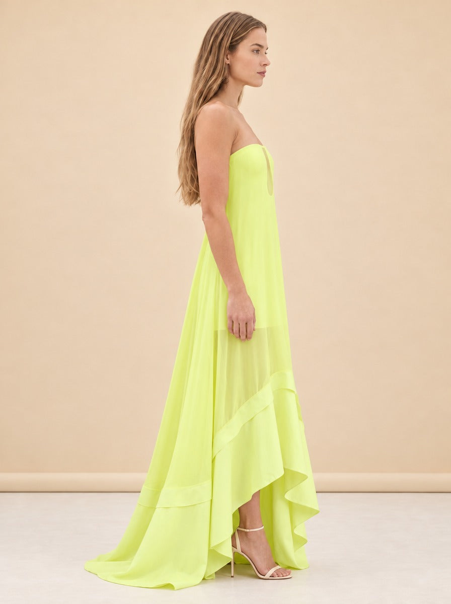 Farrah Gown model_side